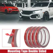 4 Pcs 300x1cm Acrylic Double Sided Stick Adhesive Tape Roll Universal for Car