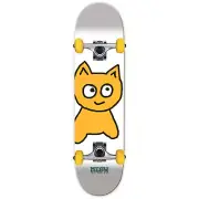 Meow Skateboard Complete Big Cat White 8.25"