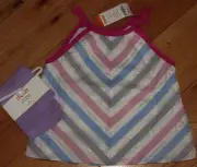 Gymboree Desert Dreams sparkle chevron a-line top & shorts set 4 4T NWT