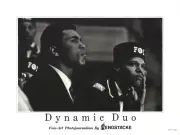 ROBERT SENGSTACKE Dynamic Duo 18" x 24" Offset Lithograph 1992 African American