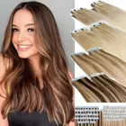 CLEARANCE Thick 80PCS Russian Tape In Real Remy Human Hair Extensions Skin Weft