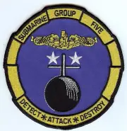 Submarine Group Five (SubGru 5) 5 inch EonT BCP c6839