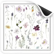 Deyimmei Mahjong Table mat, Floral Watercolor