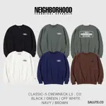 【SALUTE】NEIGHBORHOOD CLASSIC-S CREWNECK LS . CO 衛衣 大學TEE