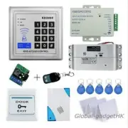 RFID Card and Password Door Access Control Kit+Door Mortise Lock+Remote+Doorbell