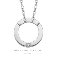 在飛比找momo購物網優惠-【WEDDING CODE】14K金 鑽石項鍊 N09HP2