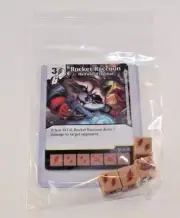 Marvel Dice Masters Guardians of the Galaxy * ROCKET RACCOON RARE Set CUR 4 Dice