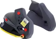 Agv Cheek Pads for Tour Helmets - Gray/Black - XL