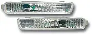 Euro Bumper Front Lamp Chrome Inner Crystal Lens CD/CE1/CF2 Accord Late