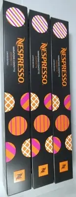 Nespresso 3 Sleeves Orangette Limited Coffee Espresso Original Line OL Pods,Read