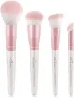 Luvia Make-Up Brush Set, Flawless Face Brush Set, Face Brush Set, 4 Vegan Cos...