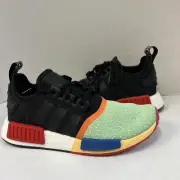 Adidas NMD_R1 J Black Multi 2020 Size 6 Brand New FW1076