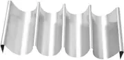 ＫＬＫＣＭＳ Stainless Steel Taco Holder Stand Burritos and Tortillas Holder Sturdy Holds up to 4 Tacos Stylish Taco Rack for Restaurant