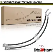 1x Brake Hydraulic Hose for Nissan Quest Mercury Villager Front Left or Right (for: Nissan)