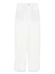 [Bottega Veneta] Bottega Veneta-Pantaloni A Gamba Ampia In Denim-Donna 42 IT
