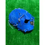棒球世界ZETT 棒壘球手套11.5吋投手檔特價 阪神投手藤浪晉太郎MODEL藍色反手用