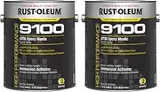 Rust-Oleum High Performance 9100 System DTM Epoxy Mastic Coating, Immersion Activator, 3.78 Litre (Pack of 2) – For Floor Coating Applications, Faster Cure, Durable Finish