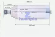 New CNC Water Cooling Spindle Motor Engraving Milling Grind 380VAC GDZ-100-3.2