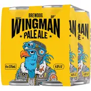 BrewDog Wingman Pale Ale Can 375mL