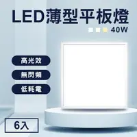 在飛比找momo購物網優惠-【TheLife 樂生活】嚴選 省電LED薄型40W導光板6