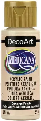 DecoArt Americana Acrylic Paint 2oz-Peach DA-354