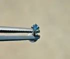 1.91mm REAL BLUE DIAMOND LABRET BODY,CERTIFICATE LIP EAR 1/4",5/16",3/8",7/16