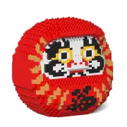 Jekca Daruma Doll 02S-M01 Building Bricks Set 18x14x18cm