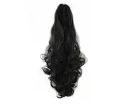 Wig Women Grab A Ponytail With Curly Hair And A Fake Ponytail