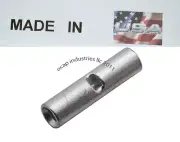 (300) Non insulated Seamless Butt Splice Wire Connector 10-12 AWG USA made 12-10