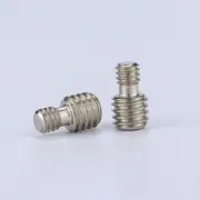 M6 1/4 or 3/8 male to male Screw Mount Adapter for camera tripod camera CR