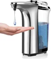 Automatic Soap Dispenser 500ml Touchless Hand Liquid Dispenser Kitchen Bathroom
