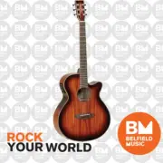 Tanglewood TW4KOA Winterleaf Acoustic Guitar Superfolk KOA Gloss Pickup Cutaway
