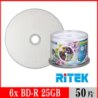 在飛比找PChome24h購物優惠-RITEK錸德 6X BD-R 25GB 藍光片 頂級鏡面相