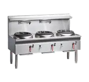 Cobra CW3H-DDD - 1800mm Gas Waterless Wok with 3 Duckbill burners