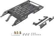 Car Front Top Roof Racks Luggage Storage Carrier Iron Shelf Compatible for Jeep Wrangler JL/Gladiator JT 2018 Up Interior Accessories