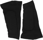 Kisangel 1set Anti-Collision Honeycomb Calf Sleeves Football Stocking Stuffers' Elastic Sports Socks Shin Pads Soccer Shin Guard Sleeves Adult Compression Sleeves for Legs Men Black Eva 2pcs