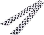 GOOHOCHY Wide Headband for Men and Women Suitable for Running Tennis and Soccer Featuring Breathable and Stretchy Material Ideal for Workout and Exercise Heart