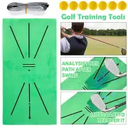 Golf Training Mat Portable Golf Training Swing Mat Heavy-Duty Golf GohOo