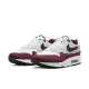 【NIKE】NIKE AIR MAX 1 男鞋 休閒鞋 酒 紅白-FD9082106