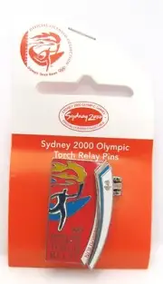 TORCH RELAY CELEBRATION OPENS SYDNEY OLYMPIC GAMES 2000 PIN BADGE COLLECT #210