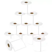 4" x 3" Thermal UPC Barcode Labels, Premium Adhesive&Perforated, Zebra&Rollo
