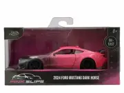 Jada Toys 2024 "Pink Slips" Pink 2024 Ford Mustang Dark Horse 1:32 Scale