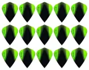 5 New Sets Harrows Sonic X Kite Dart Flights – Ships w/ Tracking - Green