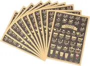 ETHZZLE 10 Pack Retro Wall Art Posters Vintage Style Decorative Wall Prints for Shop Cafe Home