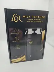 BRAND NEW LOR Barista Milk Frother and Steamer Automatic Hot/Cold Foam Maker NIB