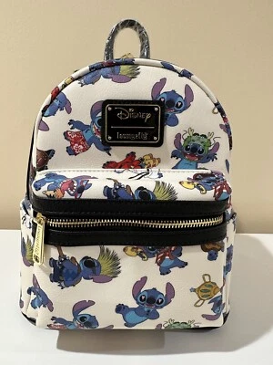 Disney Loungefly Costume Stitch Mini Backpack RARE NWT
