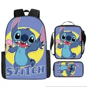 Stitch Backpack StarCraft Backpack Oxford Cloth Shoulder Bag Lunch Bag Pencil Bag 36-NMAOV