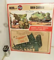 Sealed Airfix 01309-7 Bren Carrier, 6 Pdr Gun & Crew Model Kit in 1:76 Scale.