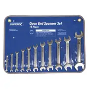 KINCROME 11 PIECE OPEN END SPANNER SET - METRIC K3040