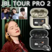 In-Ear Earbuds Earphones Wireless Bluetooth Tour Pro 2 LCD Noise Cancelling JBL